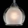 Suspension lamp Citilux "Bugs" CL157112, 15x15x45 cm, 1x75W, E27, gray color gray