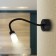 Lamp WL 34 BK 3W IP20 Black 7x7x38 cm