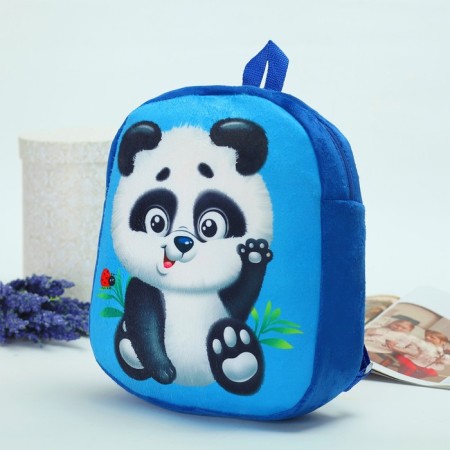Baby backpack for the boy "Pandochka", 31 × 26 cm