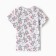 T -shirt nursery, pink color/zebra, height 74