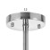 Miranda chandelier 3he27 40W chrome 59x59x26cm Bayerlux