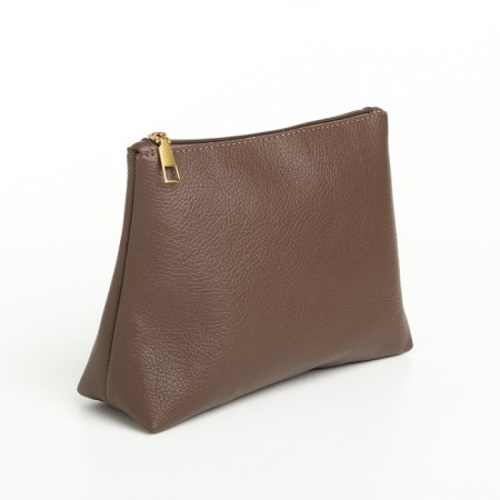 Women's bag on magnet Textura, average size, brown color-7