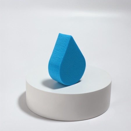 Makeup sponge "Flat drop", 6 × 4.5 cm, color mix-1