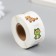 Stick Paper "Forest Beasts" d = 2.5 cm 500 pcs in a roll 3x6.5x6.5 cm