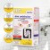 A means to eliminate blockages in dual -action pipes HG, 2x0.5 liters