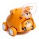 The inertial car "Tigerok", with launch, color orange