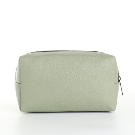 Lightning cosmetic bag, green color-1