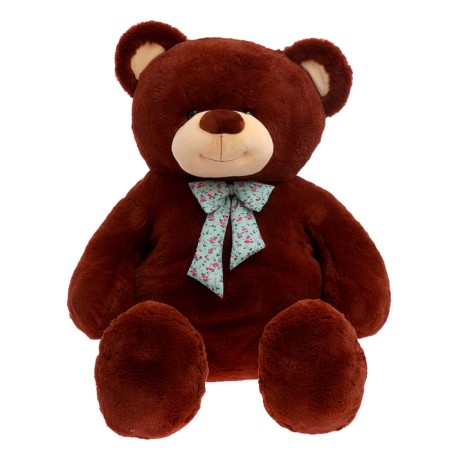 Soft toy "Bear with a bow", brown color, 160 cm