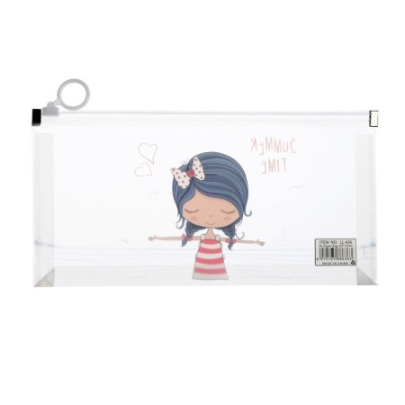 Lightning folder-convert format A6, 180MKR, with a drawing "Little Girl", mix-8