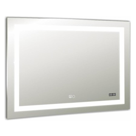 Mirror with Doratiz LED backlight "Adele", 800x600 mm, heating, clock, sensory switch, dimmer-1