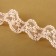 Lace on a grid 30 mm × 9 ± 0.5 m, pink color