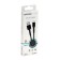 EXPLOYD EX-K-1263, Type-C-USB, 3 A, 1 m, charging/data transfer, silicone, black