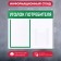 Information stand “Consumer Corpourine” 2 pockets (1 flat A4, 1 volumetric A5), green color