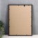 Photo frame plastic 30x40 cm black (589)