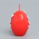 Easter candle "Egg", bas -relief