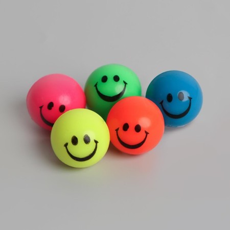 Coaching ball "Funny emoticons", 2.7 cm, MIX color-1