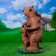 Garden figure "Bear-Semey" 32x25x45cm