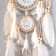 Triple "lace white" 69x16 cm