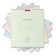 Notebook 12 sheets in the slanting ruler, Erichkrause Pastel "Classic", cover coated cardboard, offset block, mix