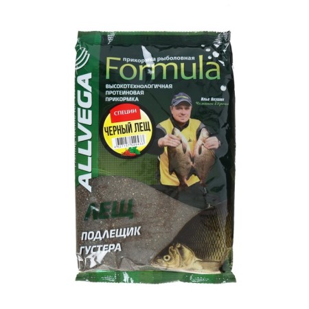 Bait Allvega Formula Black Bream Spice, Black Lesh Spices, 900gr-2