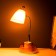Avi table lamp E27 15W orange 16x16x49 cm Risalux