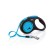 Roulette Flexi Neon New S (up to 15 kg) tape 5 m, blue