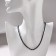Buses Rondel faceted "Agat" under the sapphire, 44 cm
