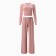 Female set (longshit, trousers) minku: Home Collection Dark Beige Color, size 46