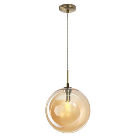 Suspended lamp Citilux "Tommy" CL102633, 25x25x38 cm, 1x40W, E14, brown color