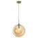 Suspended lamp Citilux "Tommy" CL102633, 25x25x38 cm, 1x40W, E14, brown color