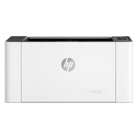 Laser Printer HP Laser 107W (4ZB78A) A4 WIFI White-1