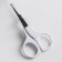 Baby scissors are safe, white color