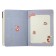 Gift notebook, A6, 100 sheets, a colored block, with a curly knife on a magnet, "anime", mix