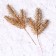 Decor "spray spruce gold", set 2 pcs., Size 1 pc. - 17 × 7 cm