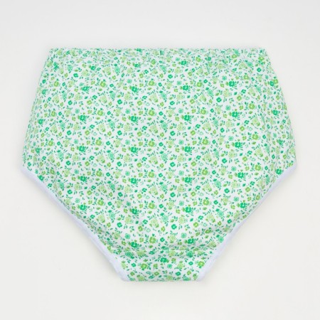Cowards female slips, green/white color, size 58-2