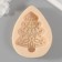 Mold Silicon "Christmas tree" 8x6.5 cm mix
