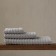 Terry towel Pasionaria "Wave", 450 gr, size 70x140 cm, color gray color