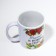 Ceramic mug "Happiness", 320 ml, white color