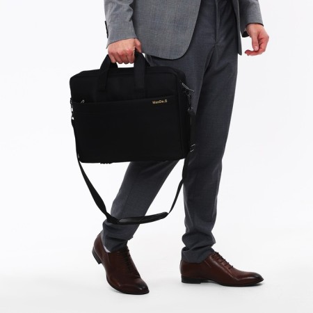 Laptop bag, black color-7