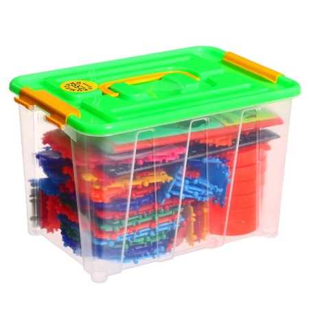 Tiko designer "Geometry", 155 parts, 6 wheels-12