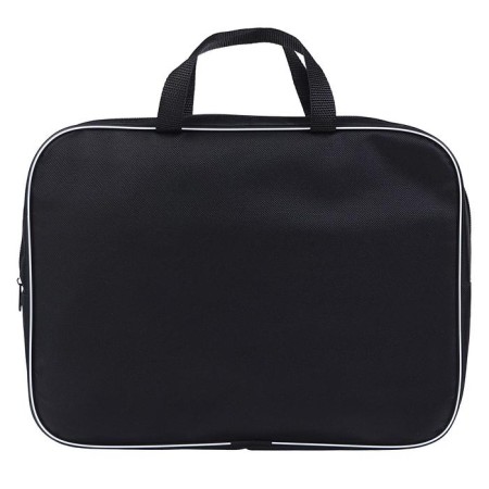 Folder with handles textile A4, 350 x 270 x 70 mm, calligrata "motorcycle"-1