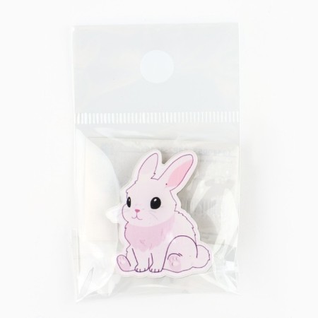 Hair hairpin "Bunny", 3.2 x 3.9 x 1 cm-4