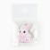 Hair hairpin "Bunny", 3.2 x 3.9 x 1 cm