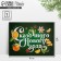 Cards-Mini "Fairytale New Year!", Orange, 6 x 8 cm, New Year