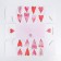 Capcake box, confectionery packaging, 2 cells "Love", 16 x 8 x 10 cm