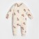 Combineson crumb I "Merry XMAS", height 74-80 cm, beige color