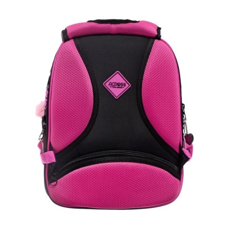 School backpack by Ergon. Spray Across 194 37*28*12 Virgo + Pen, Back Cher/Rose 24-194-11-5