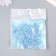 Busina Plastic for creativity "Crown" transparent blue 1.5x2.9x2.5 cm