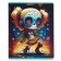 Notebook of 48 sheets in the skeleton cage, cover coated cardboard, UV-lak, mix