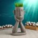 Kashpo "Head Head" gray, 27cm